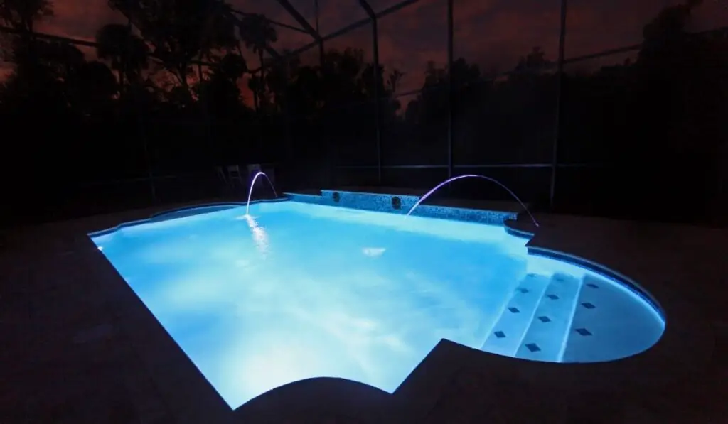 Pool at Night 