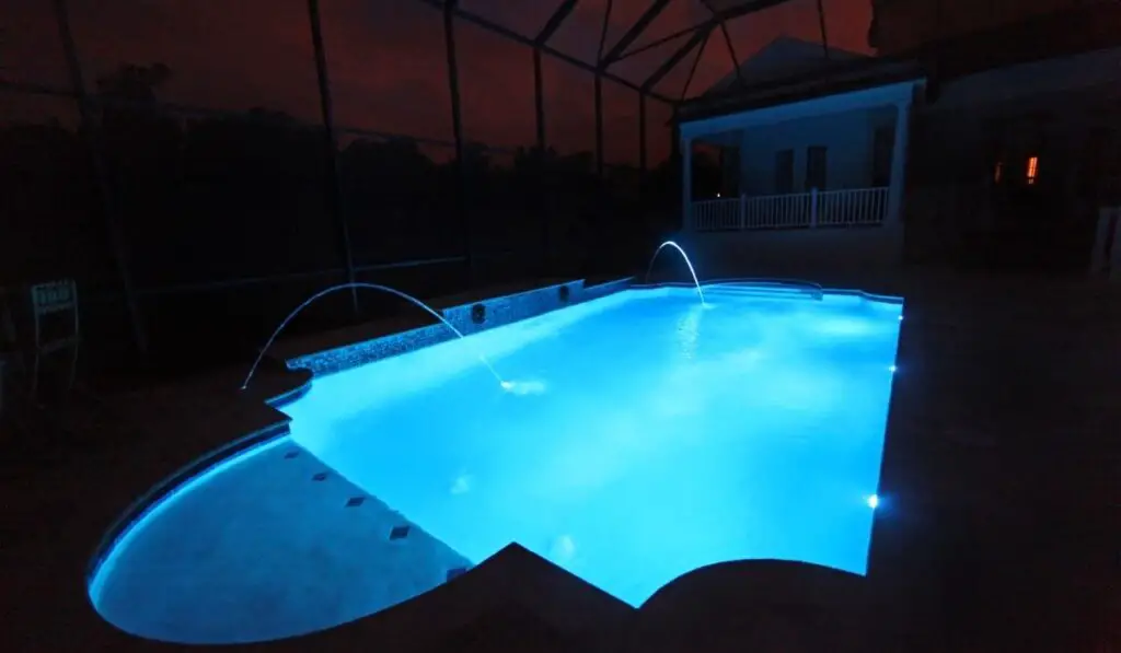 Pool at Night 