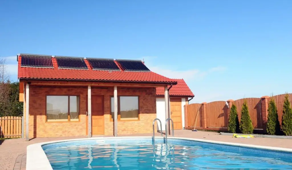 Solar pool heating panels