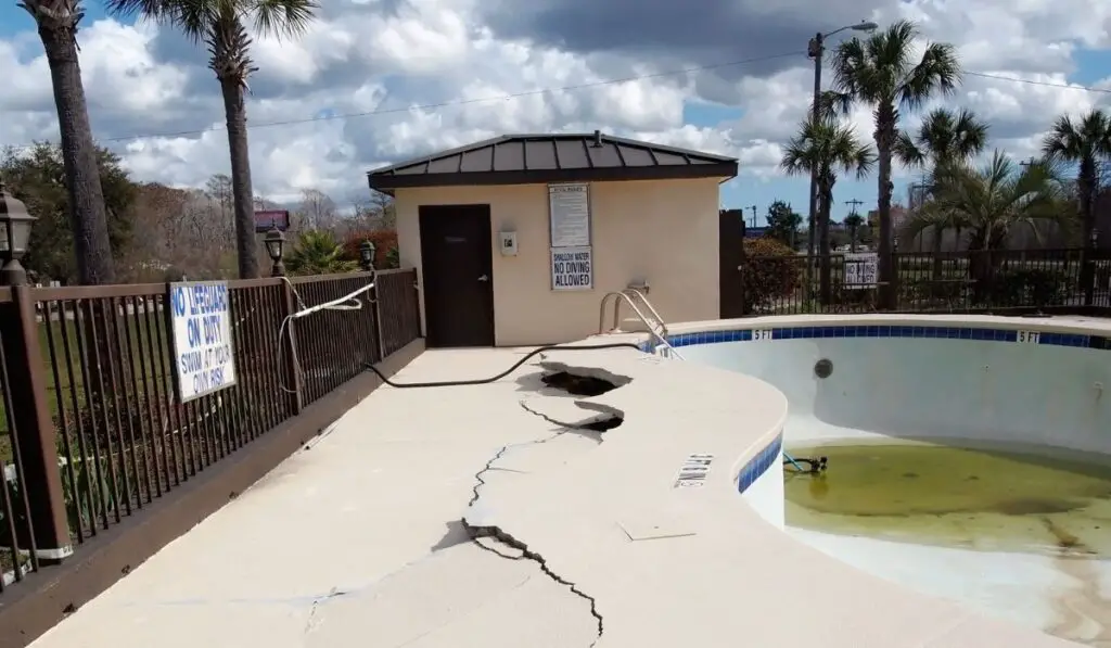 Derelict Swimming Pool