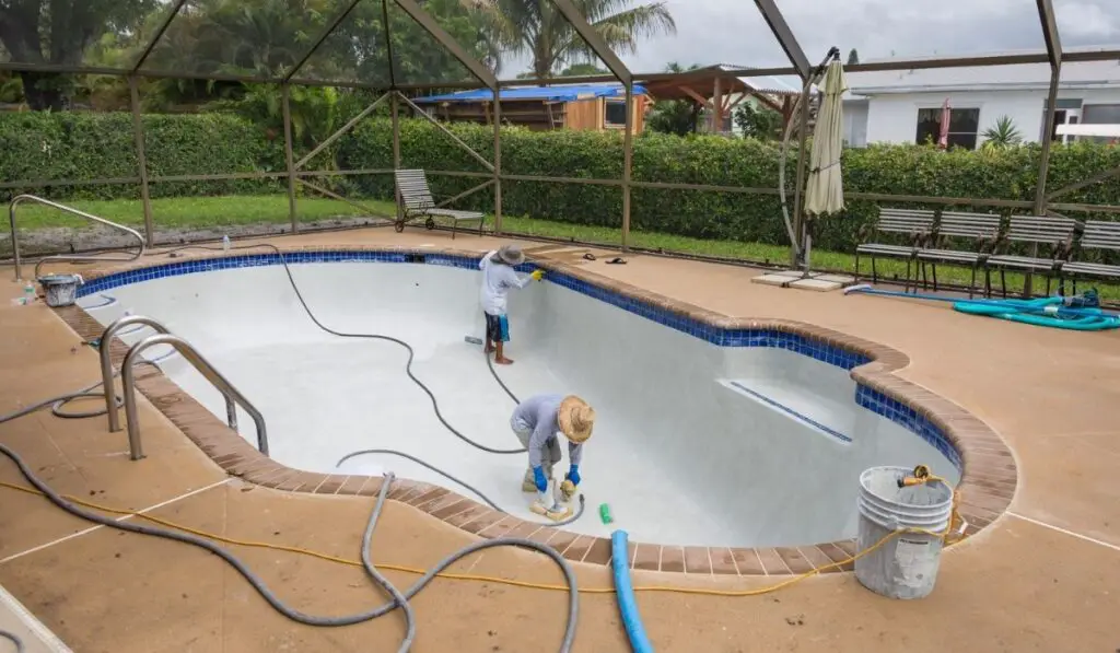 Pool remodel and resurfacing
