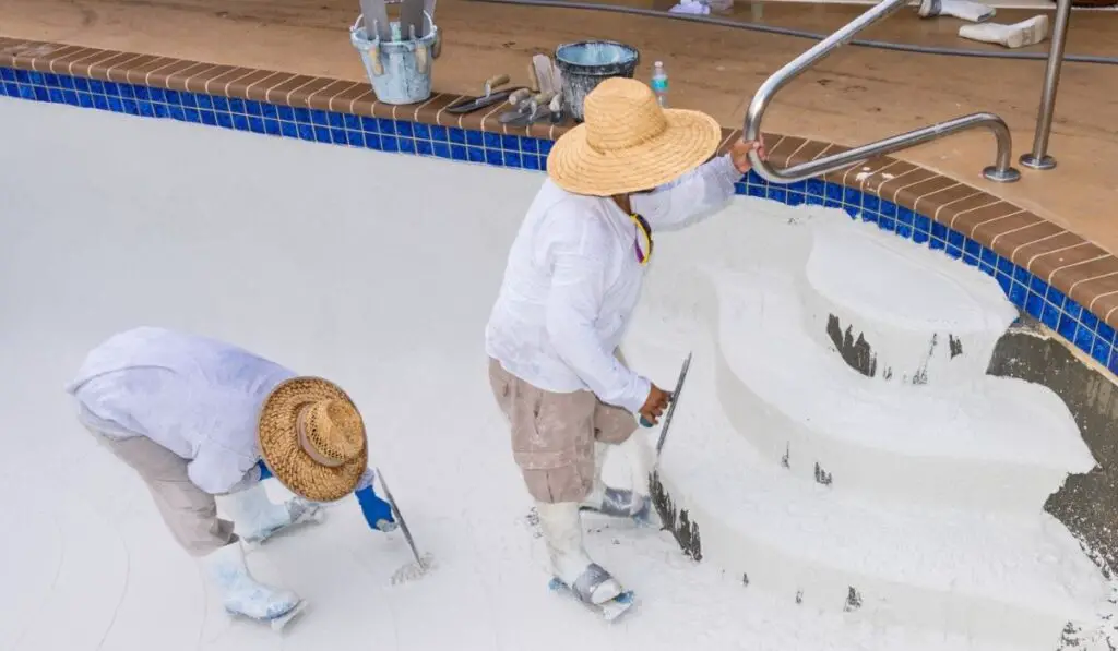 Pool resurfacing 