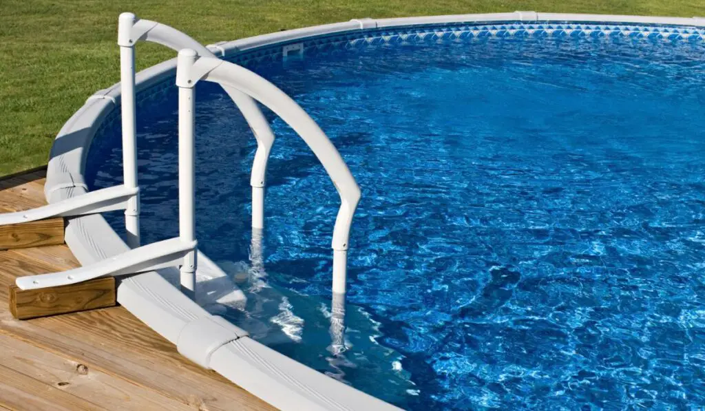 Above Ground Pool and Ladder 