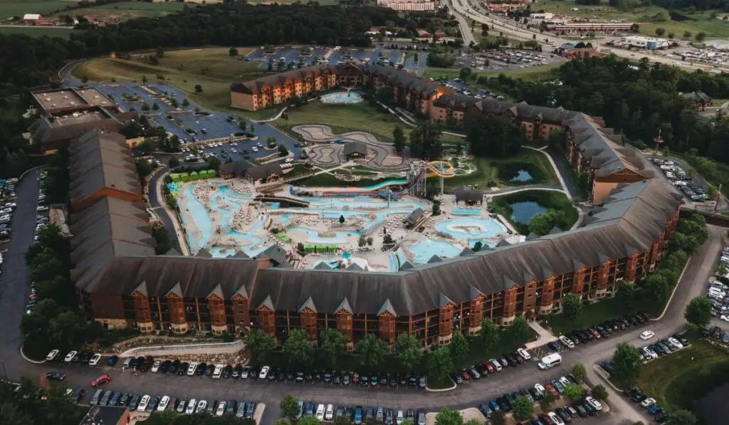 Glacier Canyon Water Park in Wilderness Resort - Wisconsin Dells