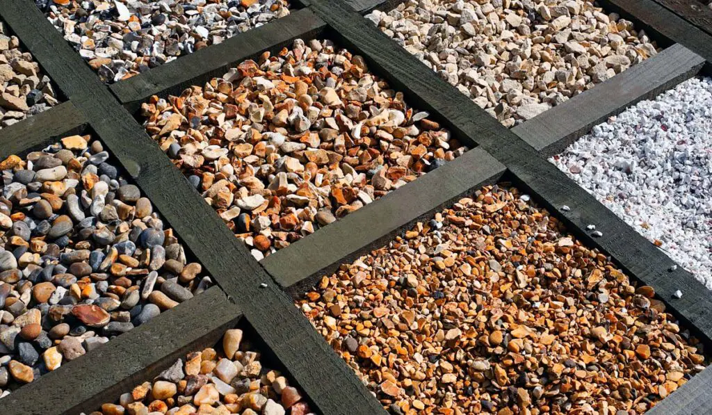 Different types of gravel