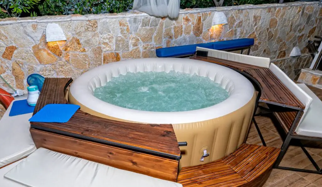 Hot Tub at a Luxury Resort at sea