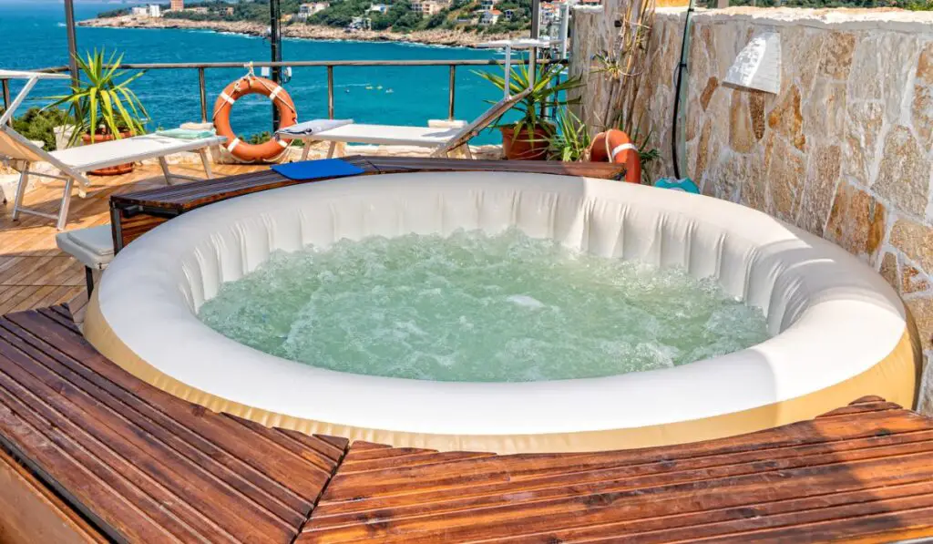 Hot Tub at a Luxury Resort