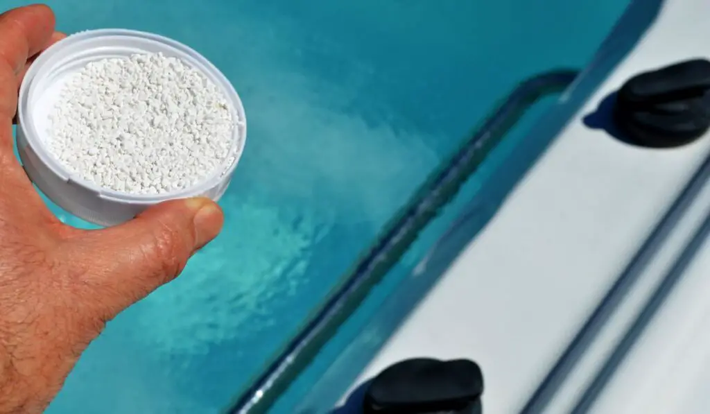 Swim spa pool sanitizer