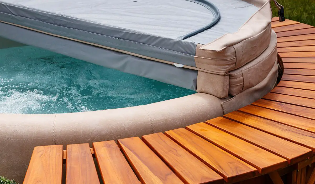 Aqua spa hot tub cover