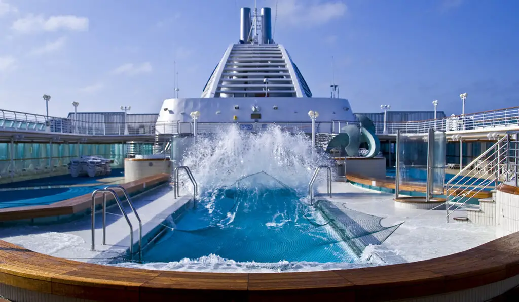 Wave Pool on a cruise ship